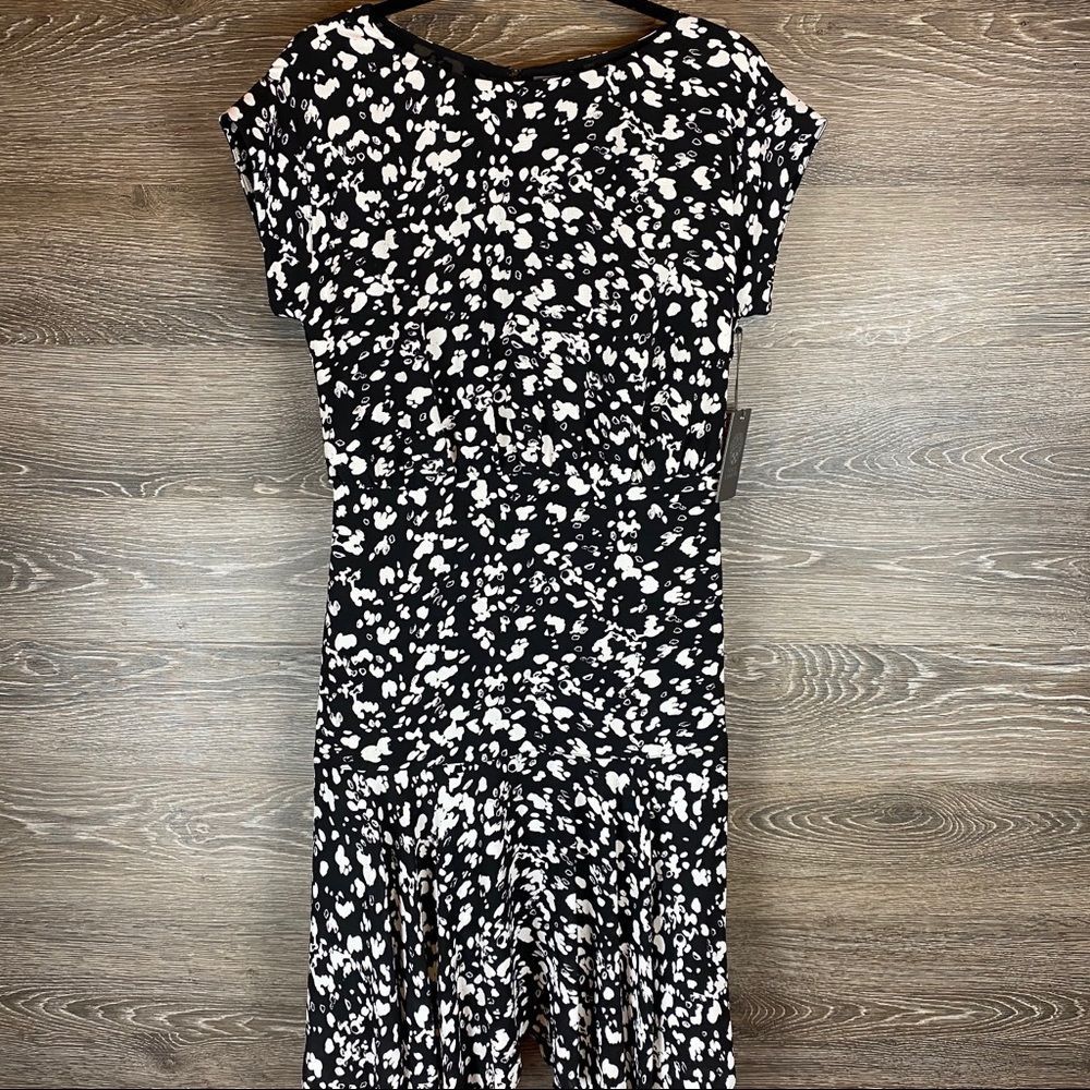 Vince Camuto Modern Imprint Asymmetrical Dress NWT - Picture 3 of 15